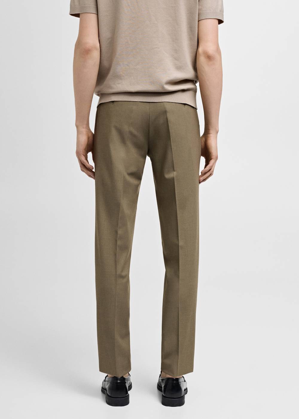 Mango Slim Fit-Anzughose aus Stretchstoff Kostenloser Versand