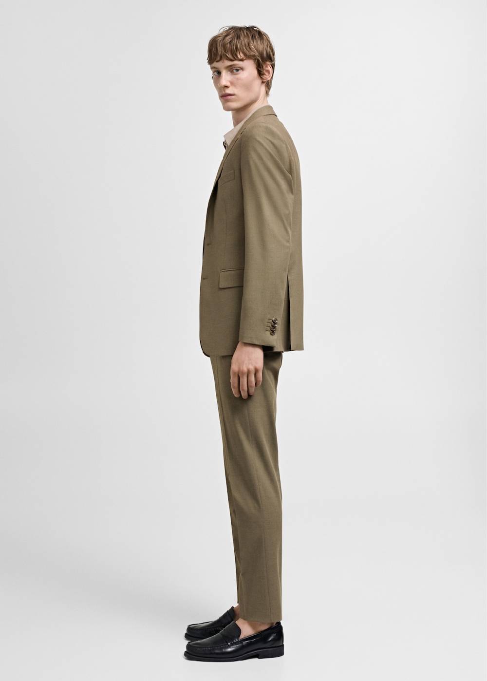 Mango Slim Fit-Anzugsakko aus Stretchbaumwolle Flash Sale