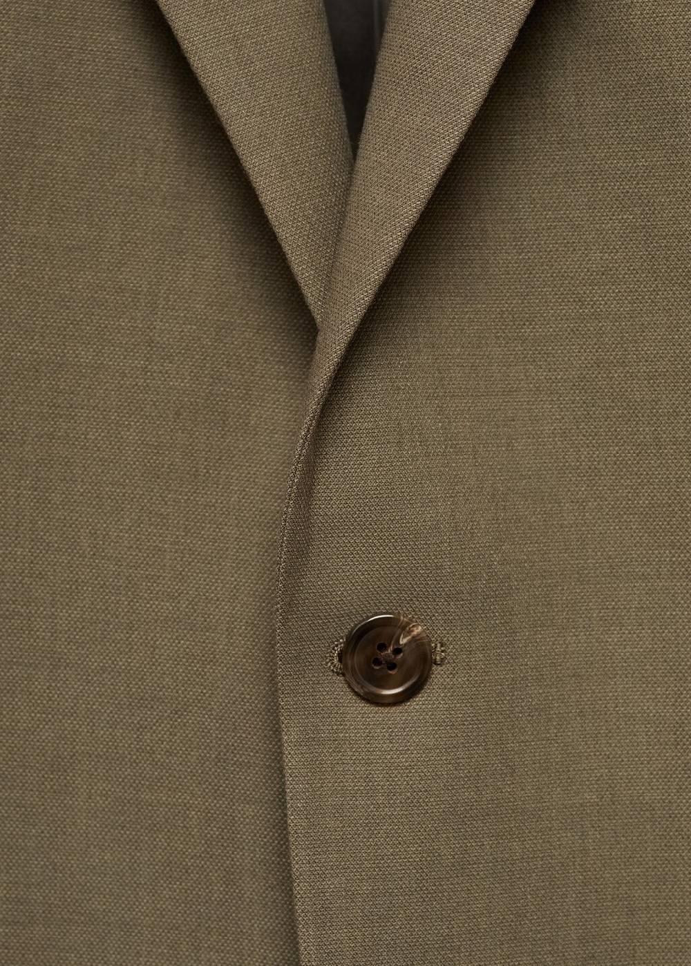 Mango Slim Fit-Anzugsakko aus Stretchbaumwolle Flash Sale