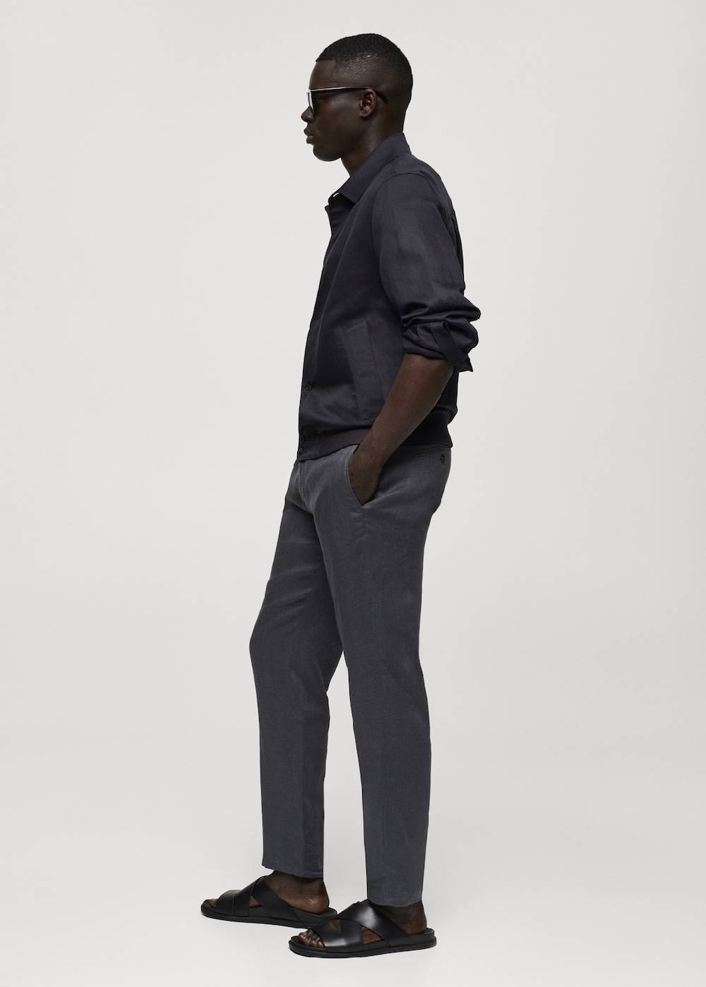 Mango Overshirt aus Tencel-Leinenmischung Begrenztes Angebot