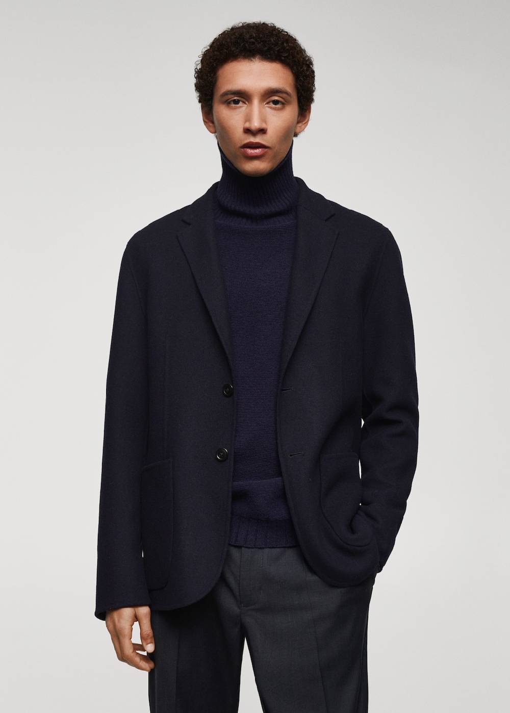 Mango Handmade Woll-Blazer Exklusivangebot