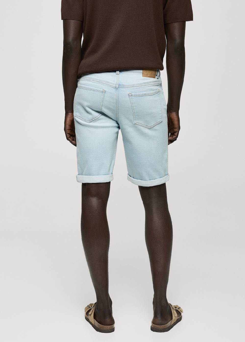 Mango Slim Fit-Jeans-Bermudashorts Preisnachlass