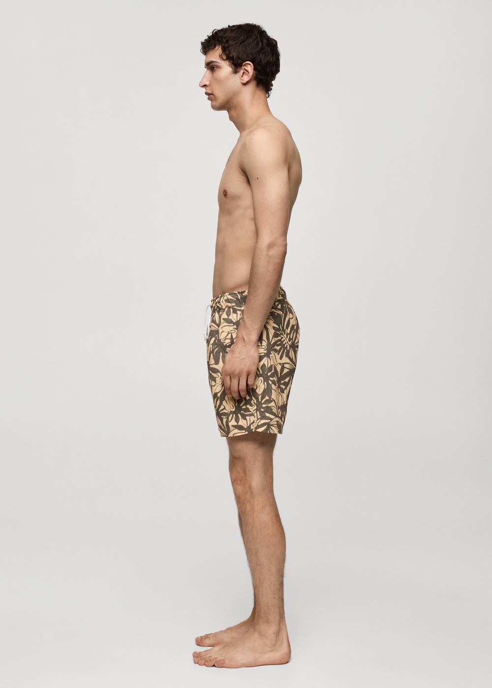 Mango Badeshorts mit floralem Dessin Top Angebot