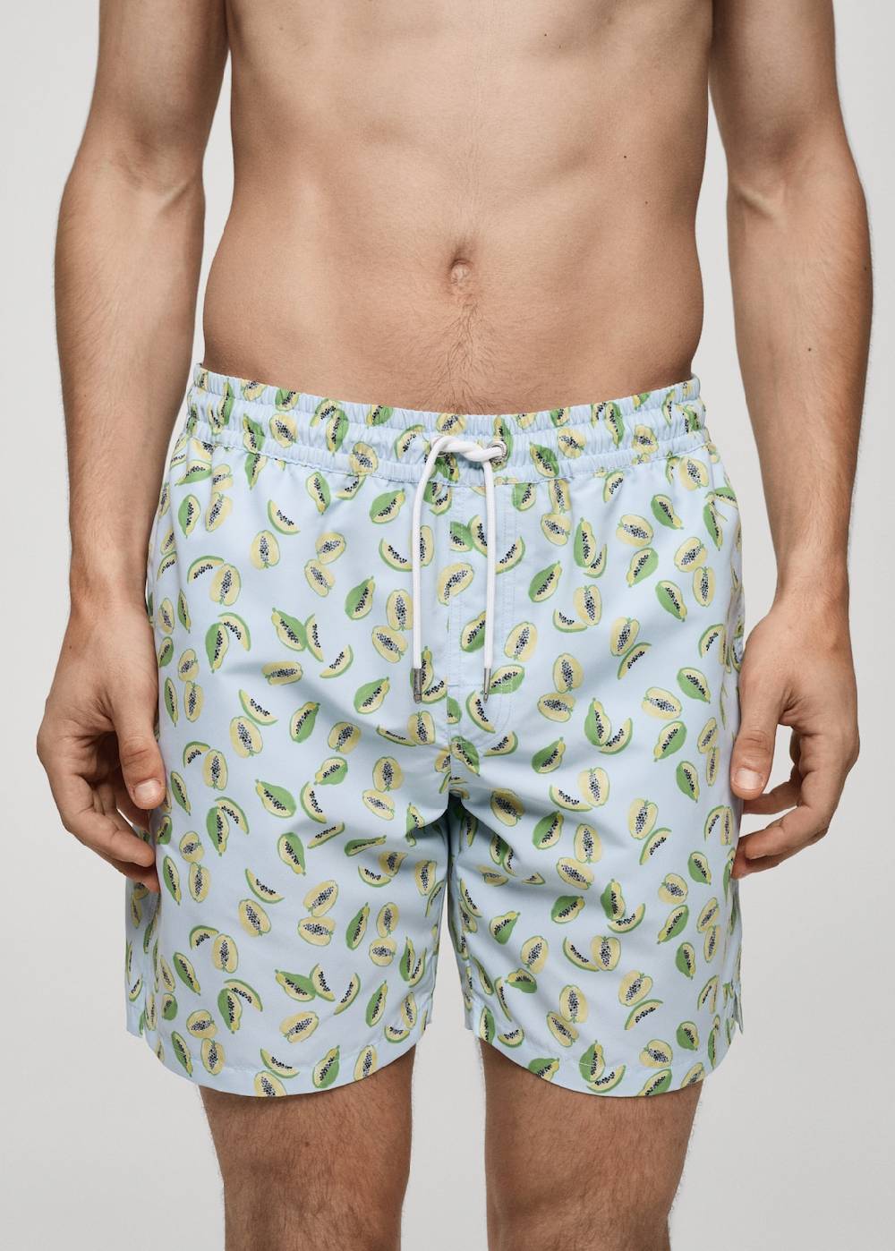 Mango Badeanzug mit Obst-Motiv Online Outlet