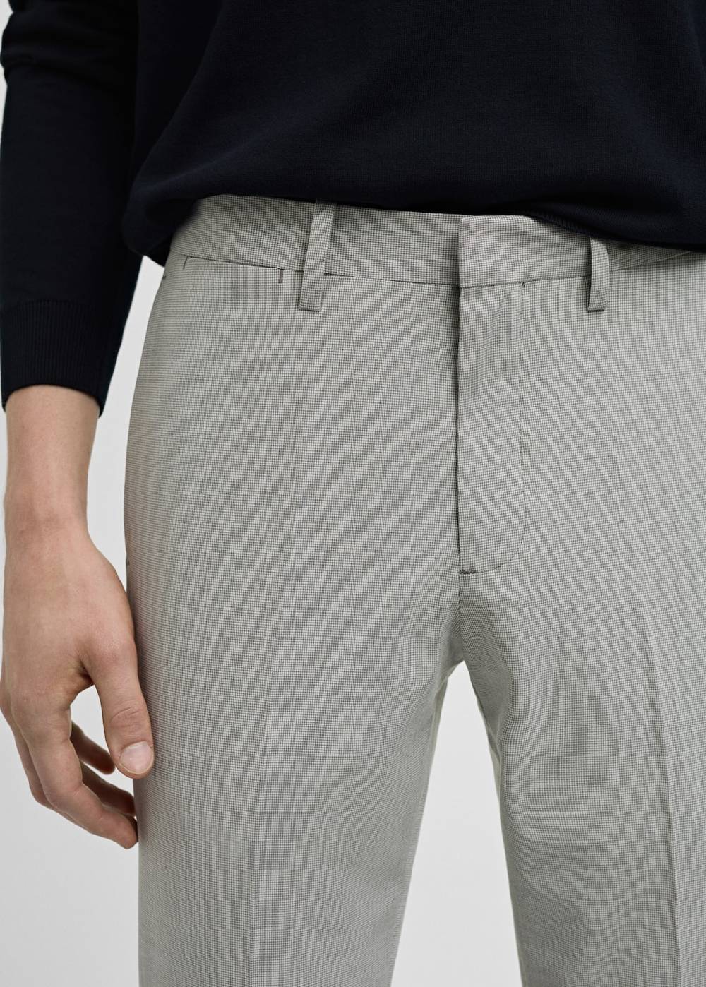 Mango Super Slim Fit-Anzughose aus Stretchstoff Zeitlich begrenztes Angebot