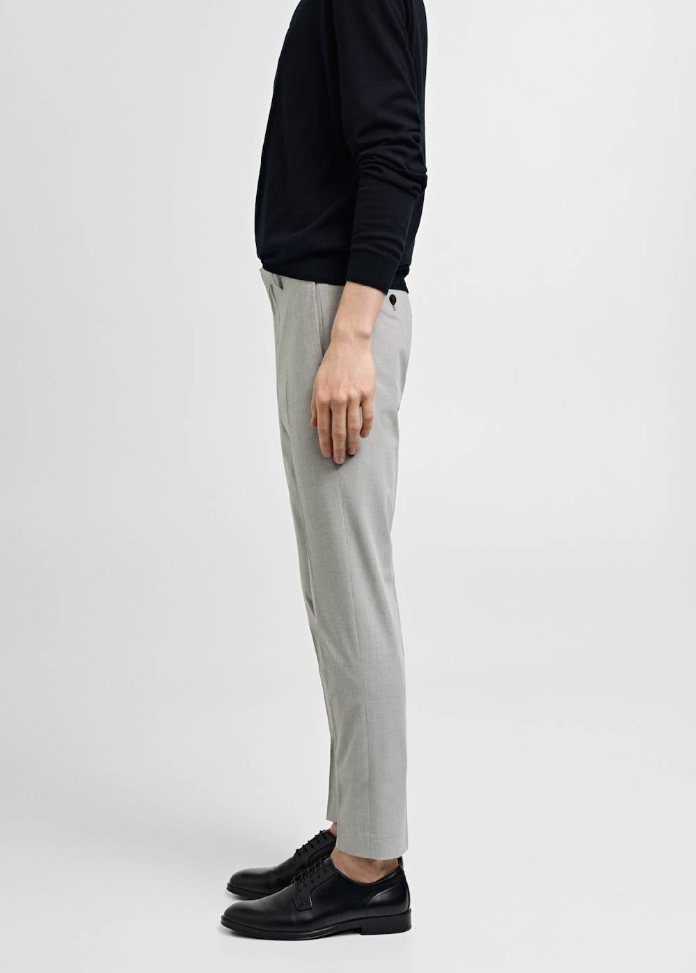 Mango Super Slim Fit-Anzughose aus Stretchstoff Zeitlich begrenztes Angebot