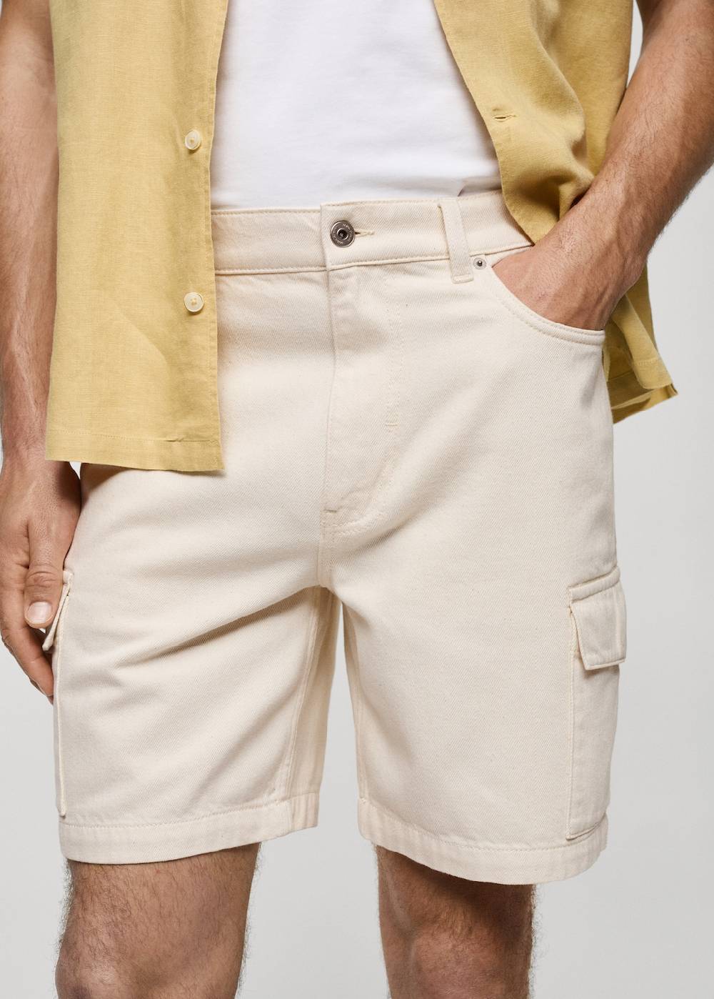 Mango Jeans-Bermudashorts aus Baumwolle im Cargo-Stil Bestseller