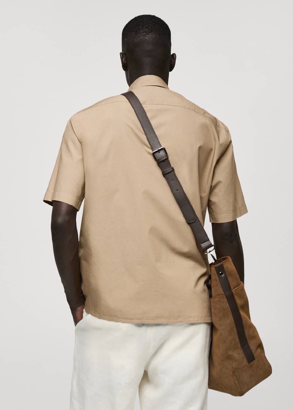 Mango Hemd aus Tencel™-Baumwolle mit Tasche Räumungsverkauf