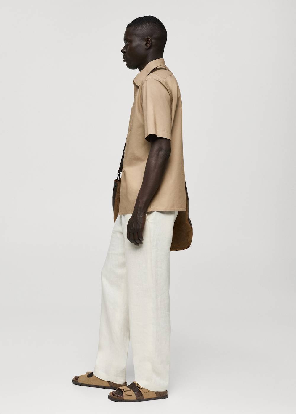 Mango Hemd aus Tencel™-Baumwolle mit Tasche Räumungsverkauf