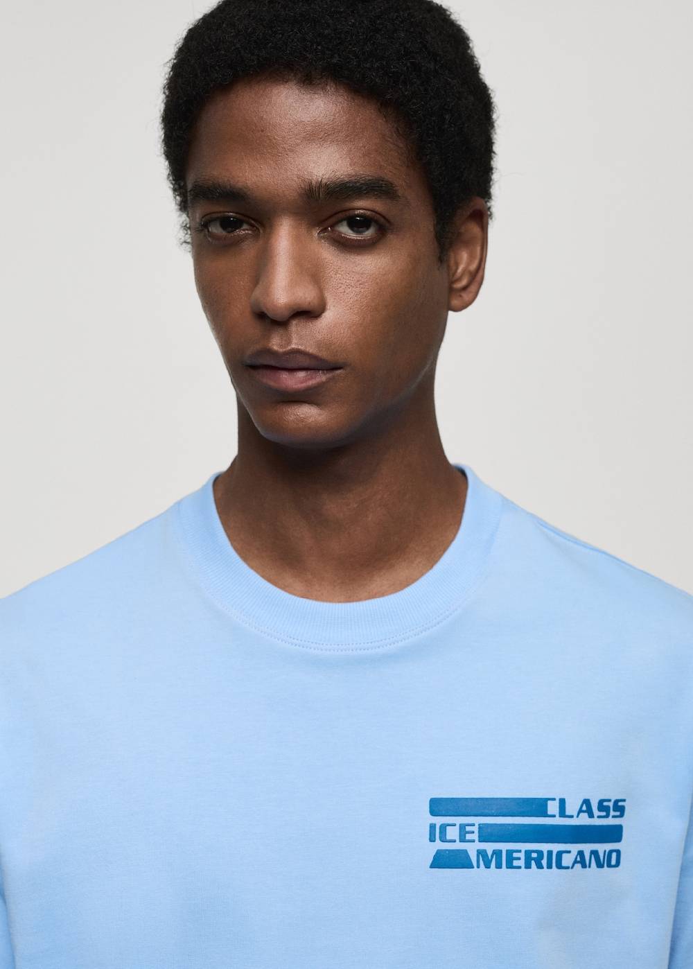 Mango Gemustertes T-Shirt aus 100 % Baumwolle Kauf eins, bekomm eins gratis