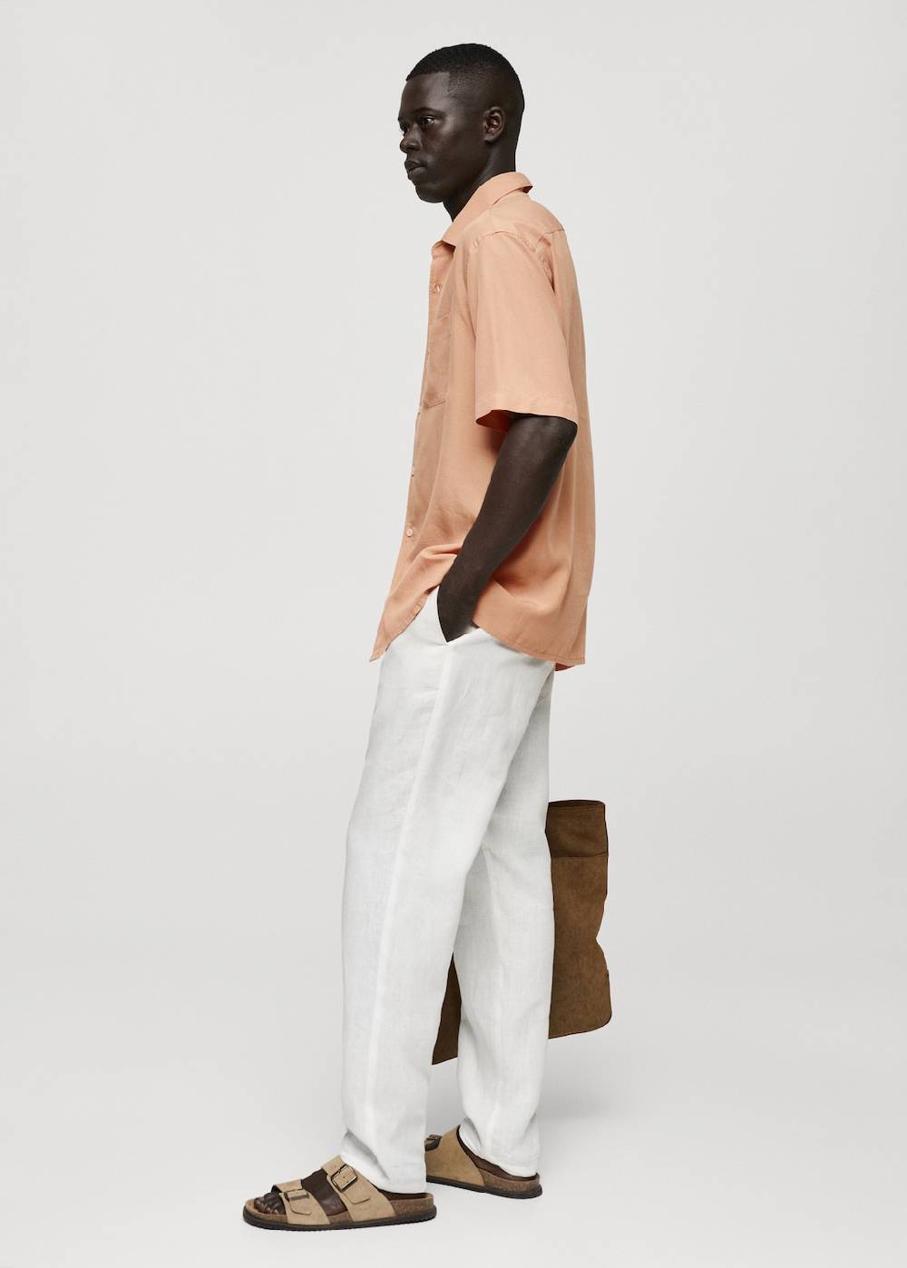 Mango Relaxed-Fit-Hemd aus 100 % Tencel Tiefpreis
