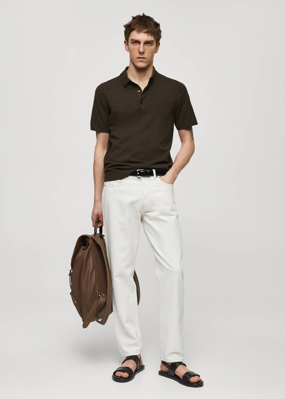 Mango Feinstrick-Poloshirt Wochenangebot