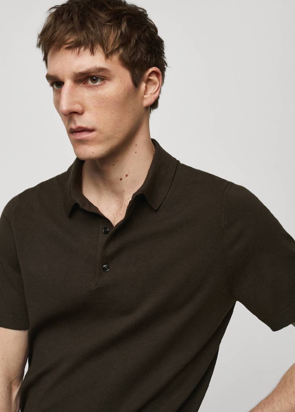 Mango Feinstrick-Poloshirt Wochenangebot