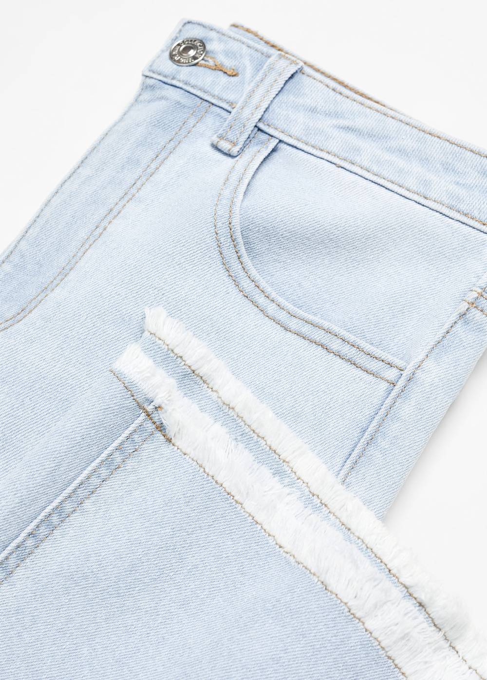 Mango Wideleg-Jeans mit mittlerer Bundhöhe Nur für heute