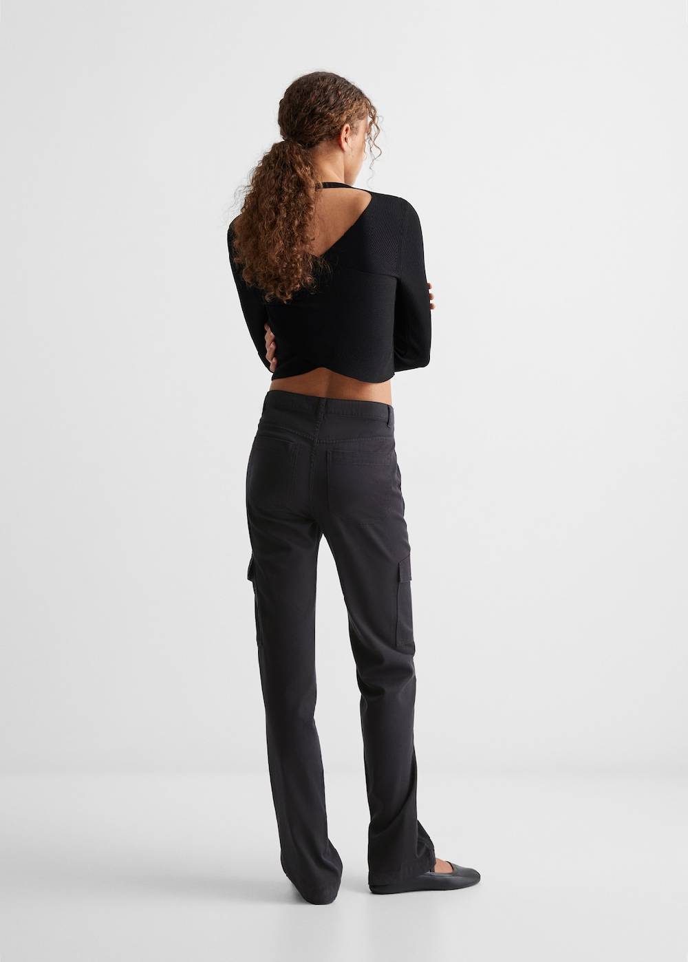 Mango Gerade Cargo-Hose Super Rabatt