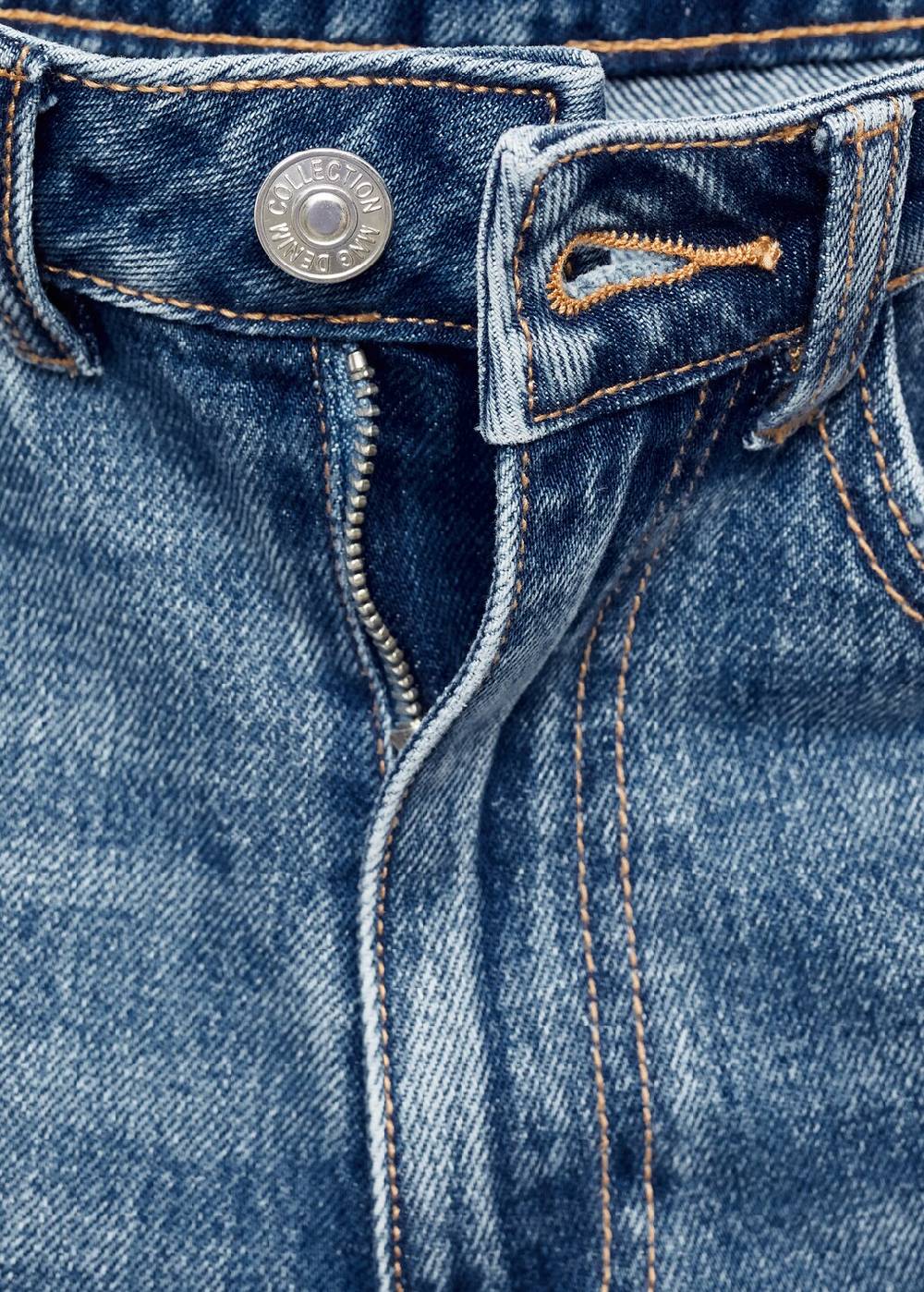 Mango Gerade Jeans-Shorts Kostenloser Versand international