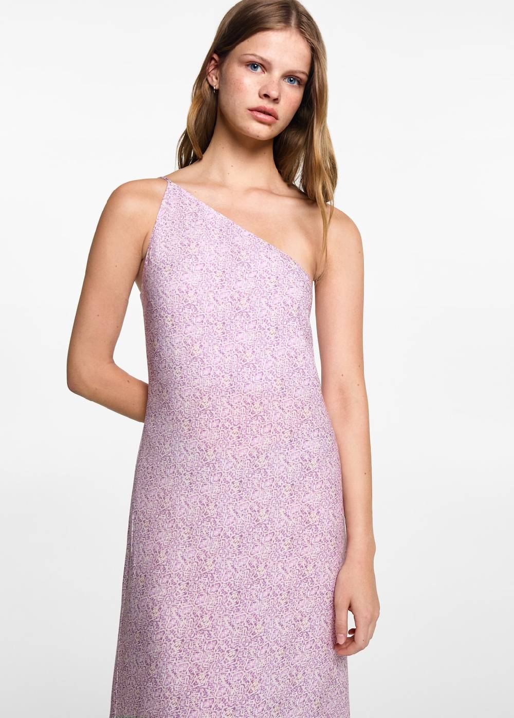 Mango Asymmetrisches Printkleid Fabrikladen