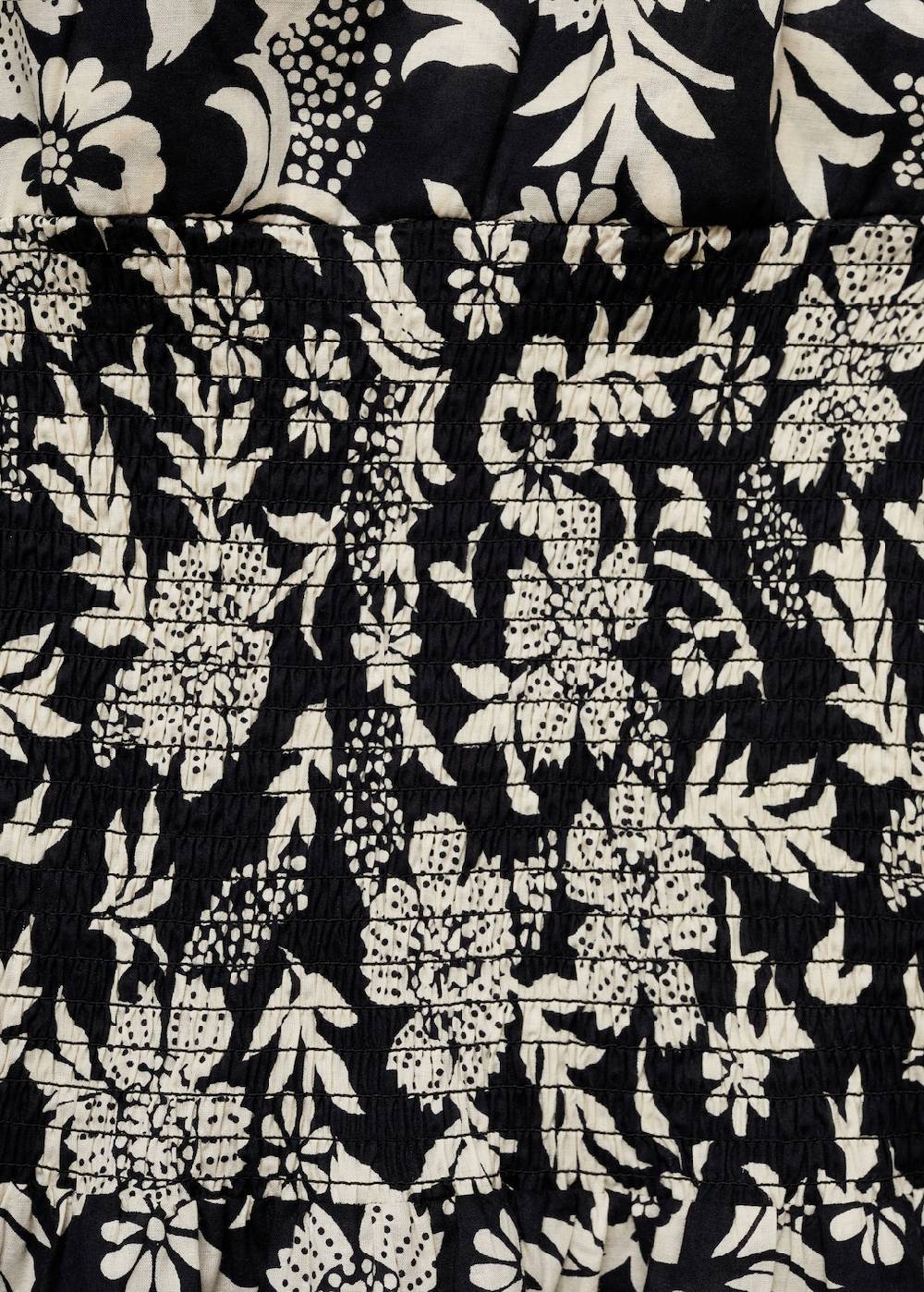 Mango Florales Kleid mit Raffdetails 50% Rabatt für begrenzte Zeit