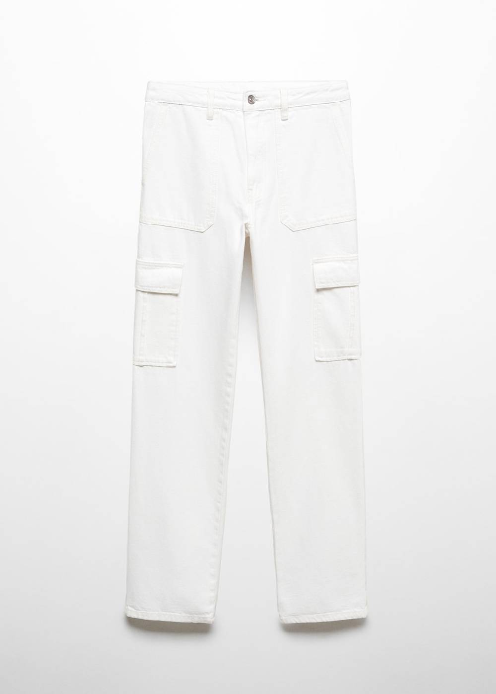 Mango Gerade Jeans im Cargo-Stil Online