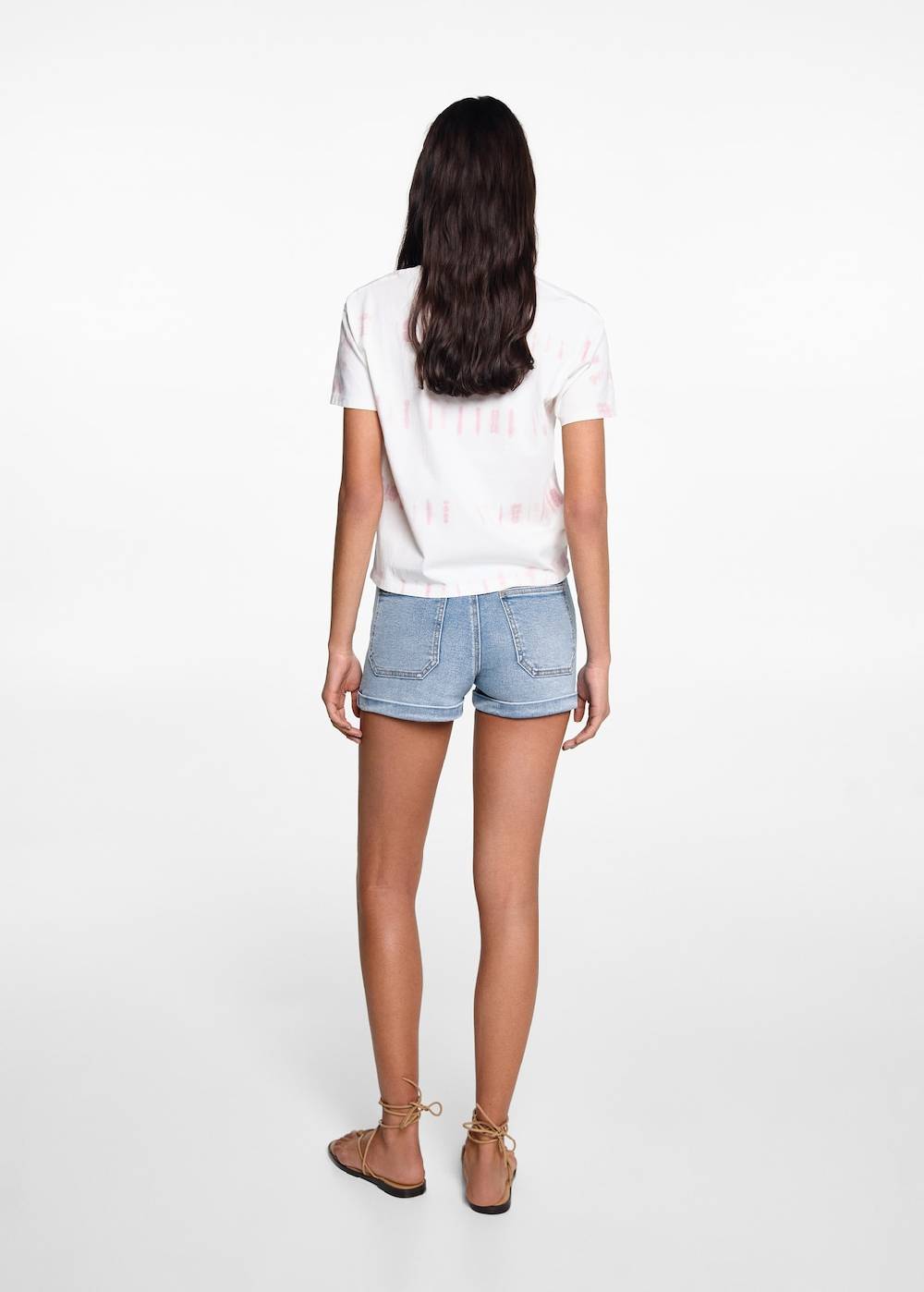 Mango Slim-Jeansshorts Outlet