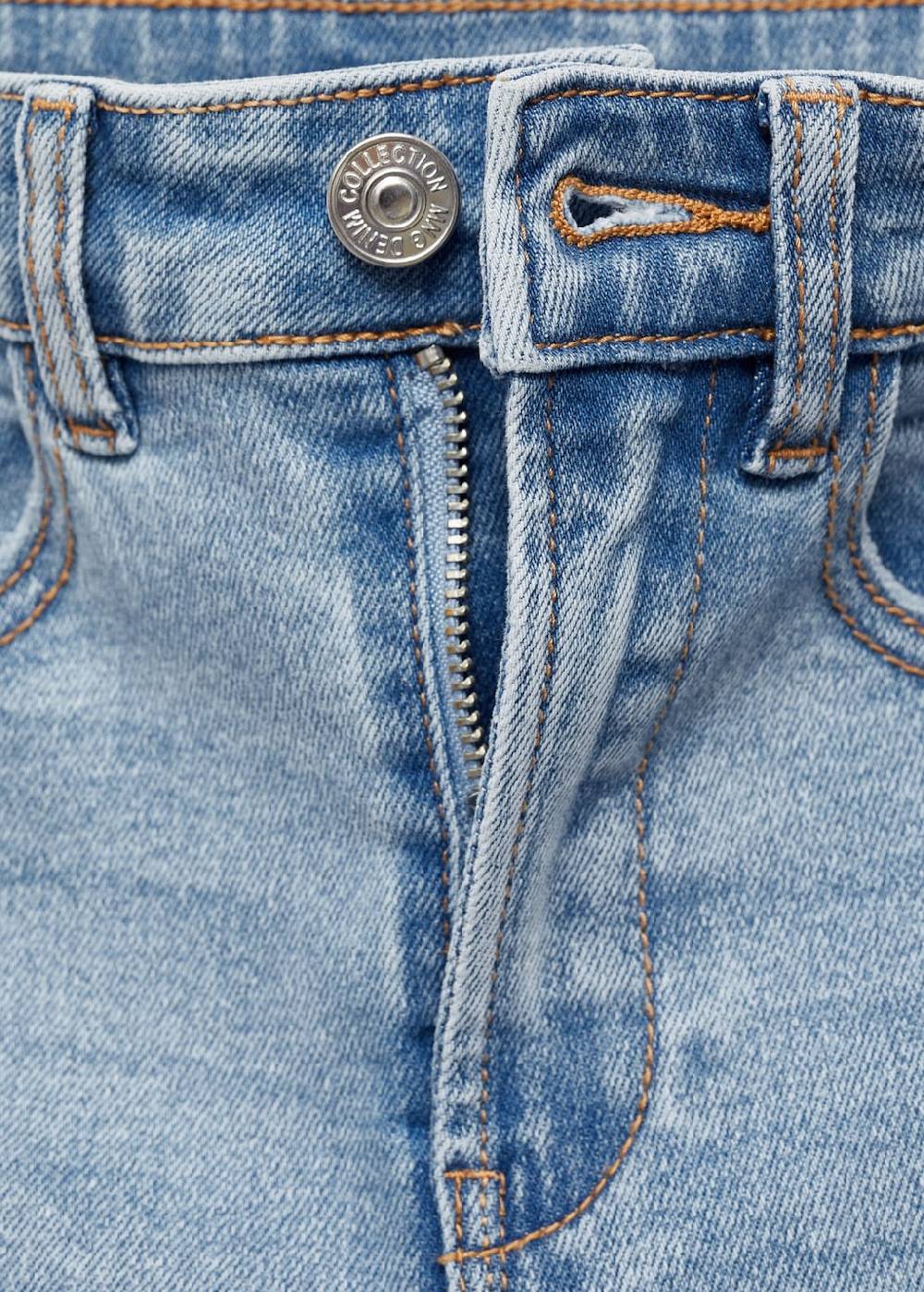 Mango Slim-Jeansshorts Outlet