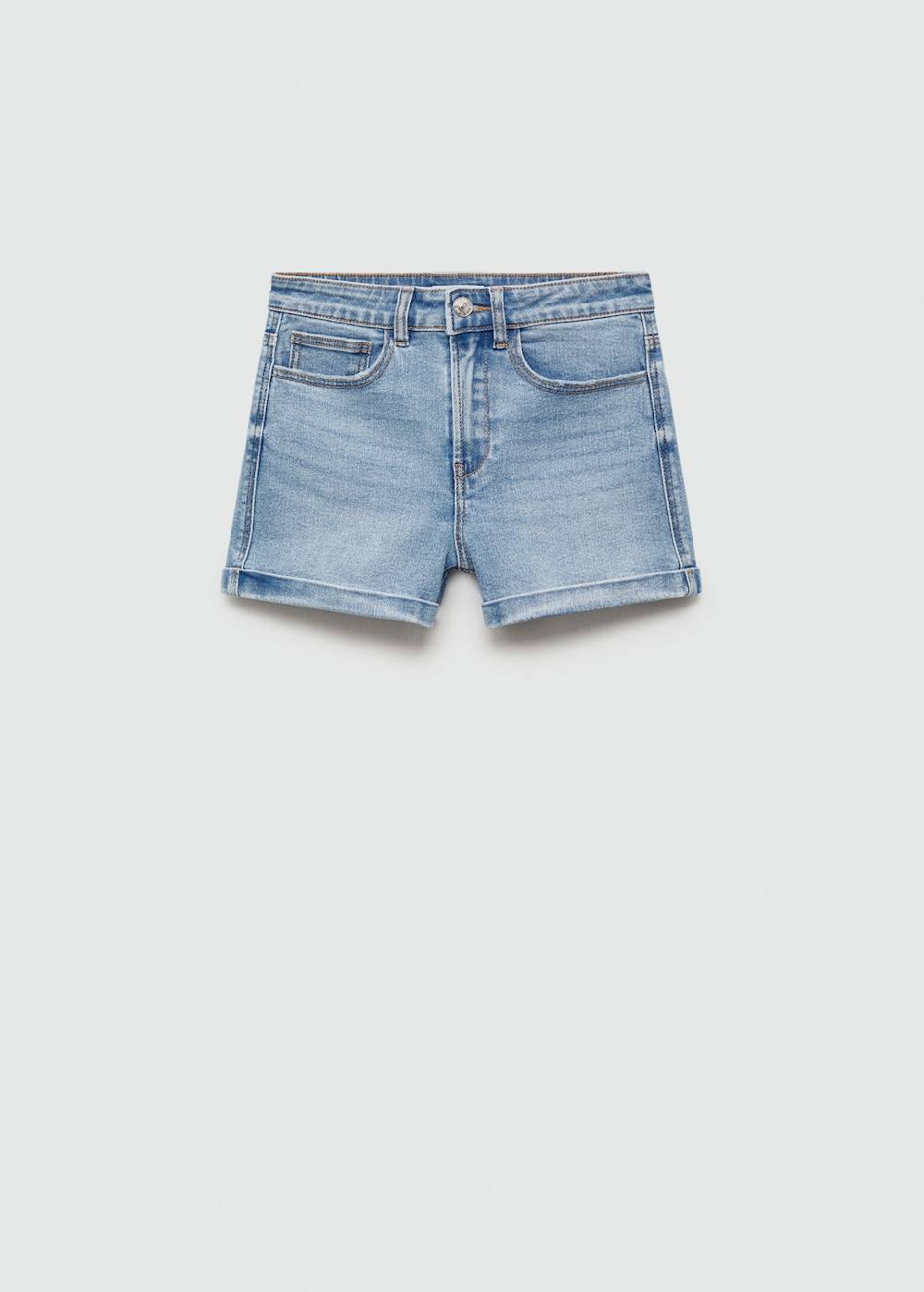 Mango Slim-Jeansshorts Outlet