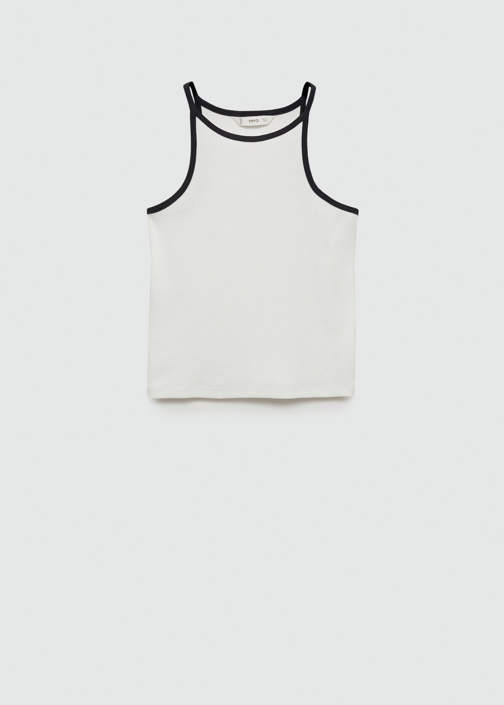 Mango Trägershirt aus Baumwolle Schlussverkauf