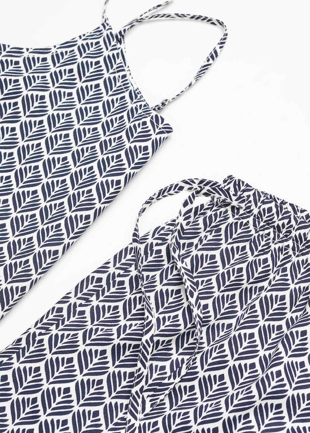 Mango Kurzer Print-Pyjama Fabrikpreis