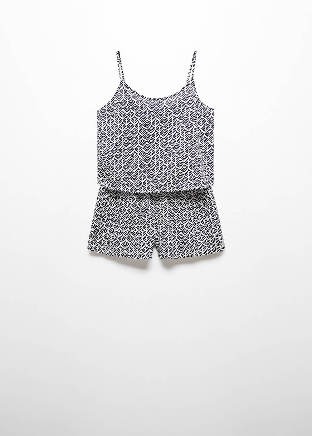 Mango Kurzer Print-Pyjama Fabrikpreis