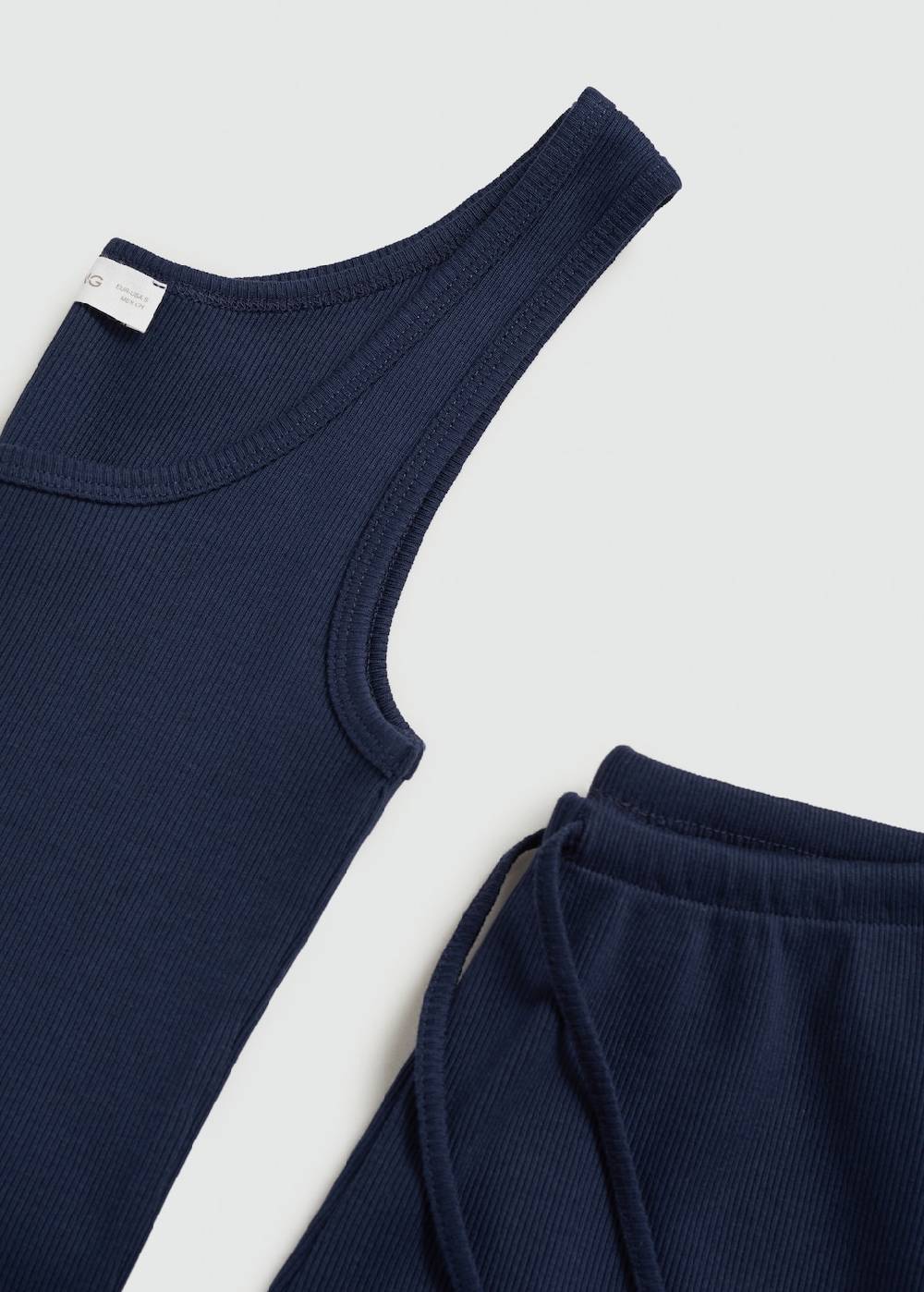 Mango Pack Kurzer Baumwoll-Pyjama Sonderangebot