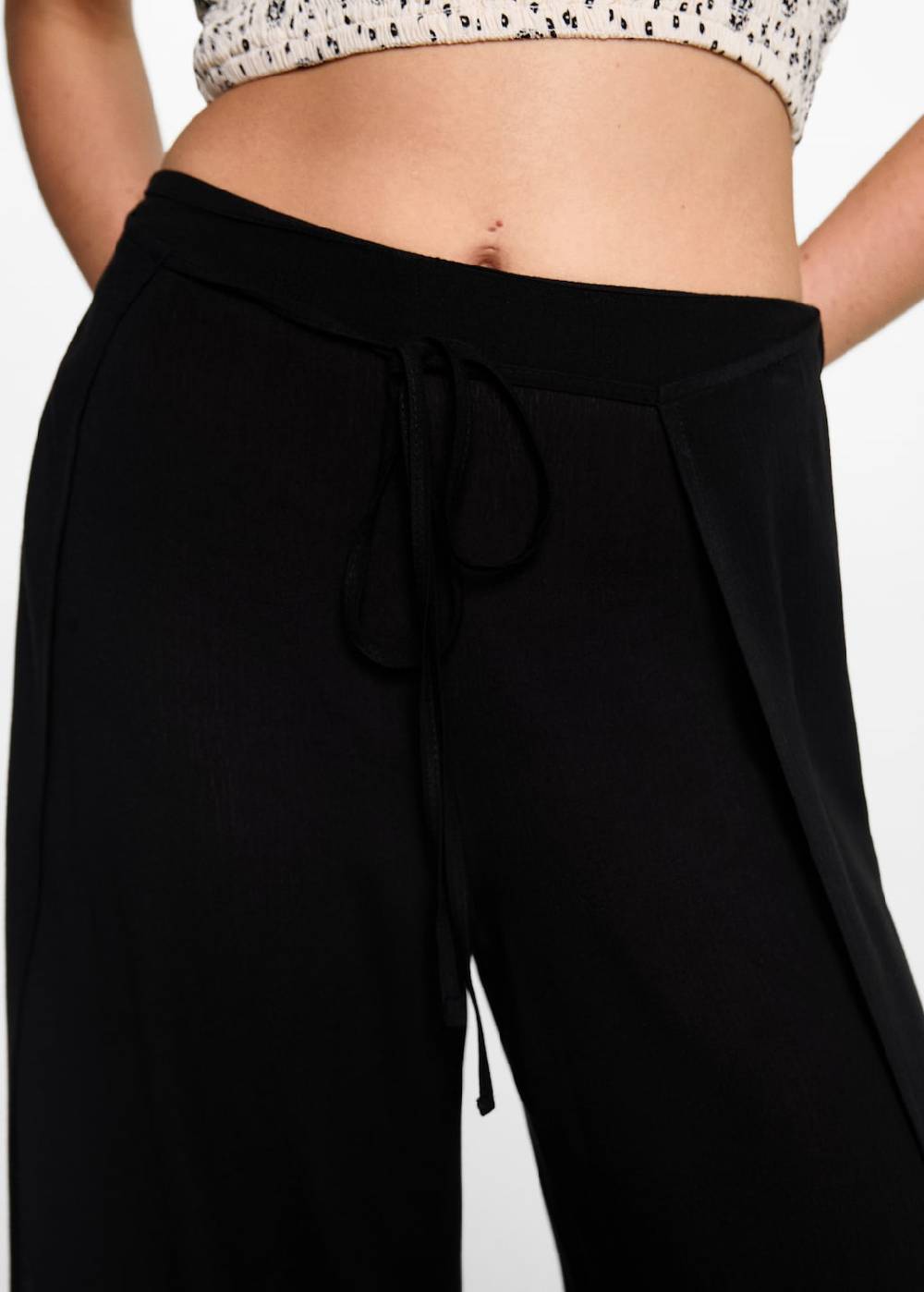 Mango Palazzo-Hose mit Schlitzen Versandkostenfrei