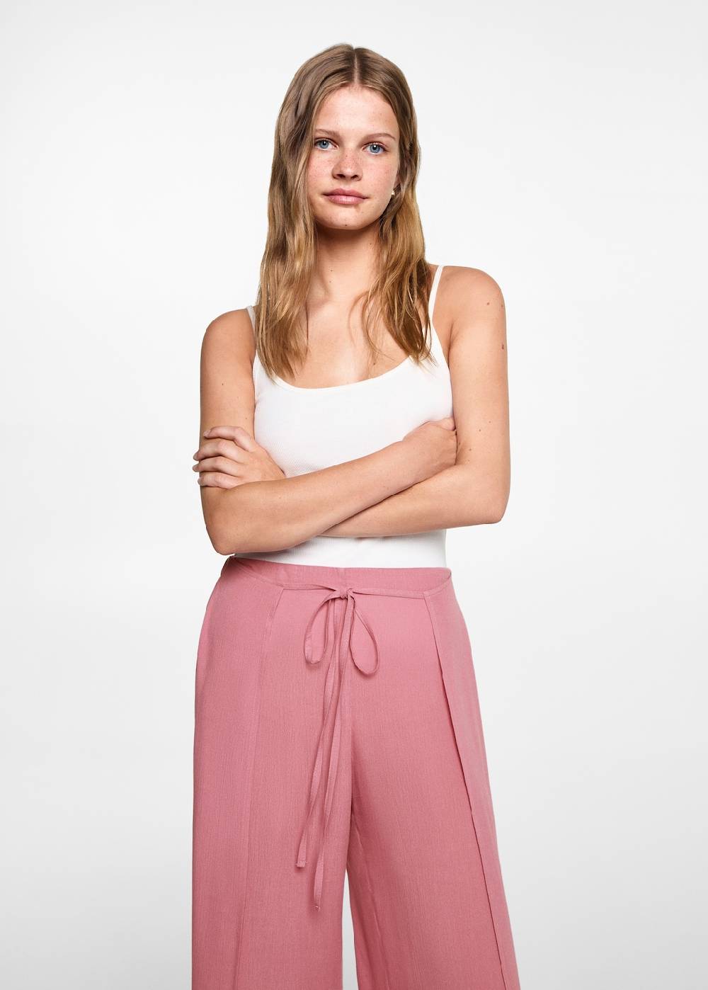 Mango Palazzo-Hose mit Schlitzen Begrenztes Angebot