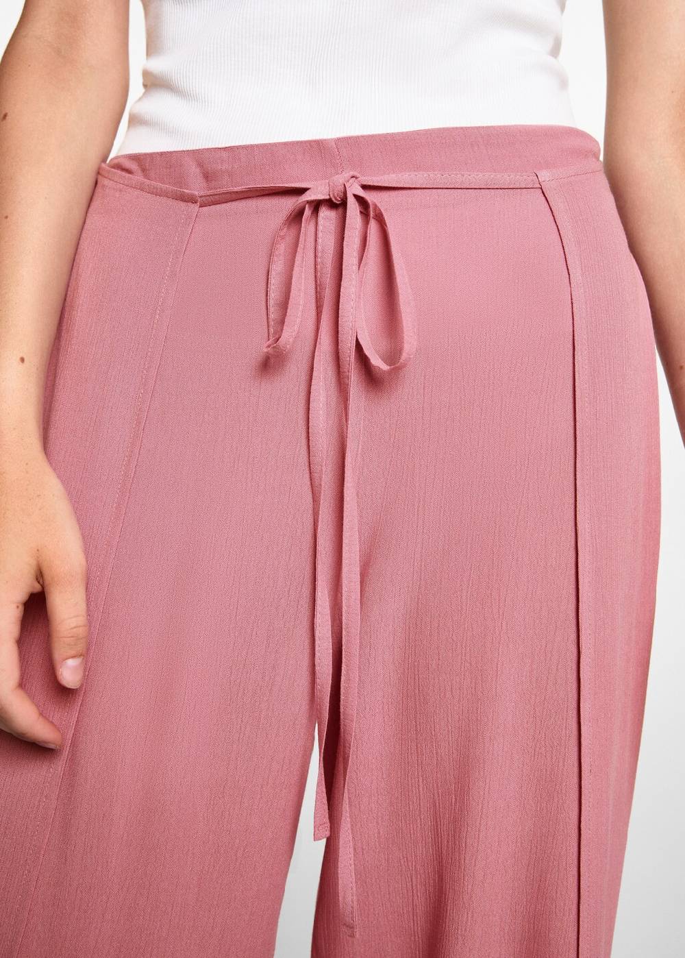 Mango Palazzo-Hose mit Schlitzen Begrenztes Angebot