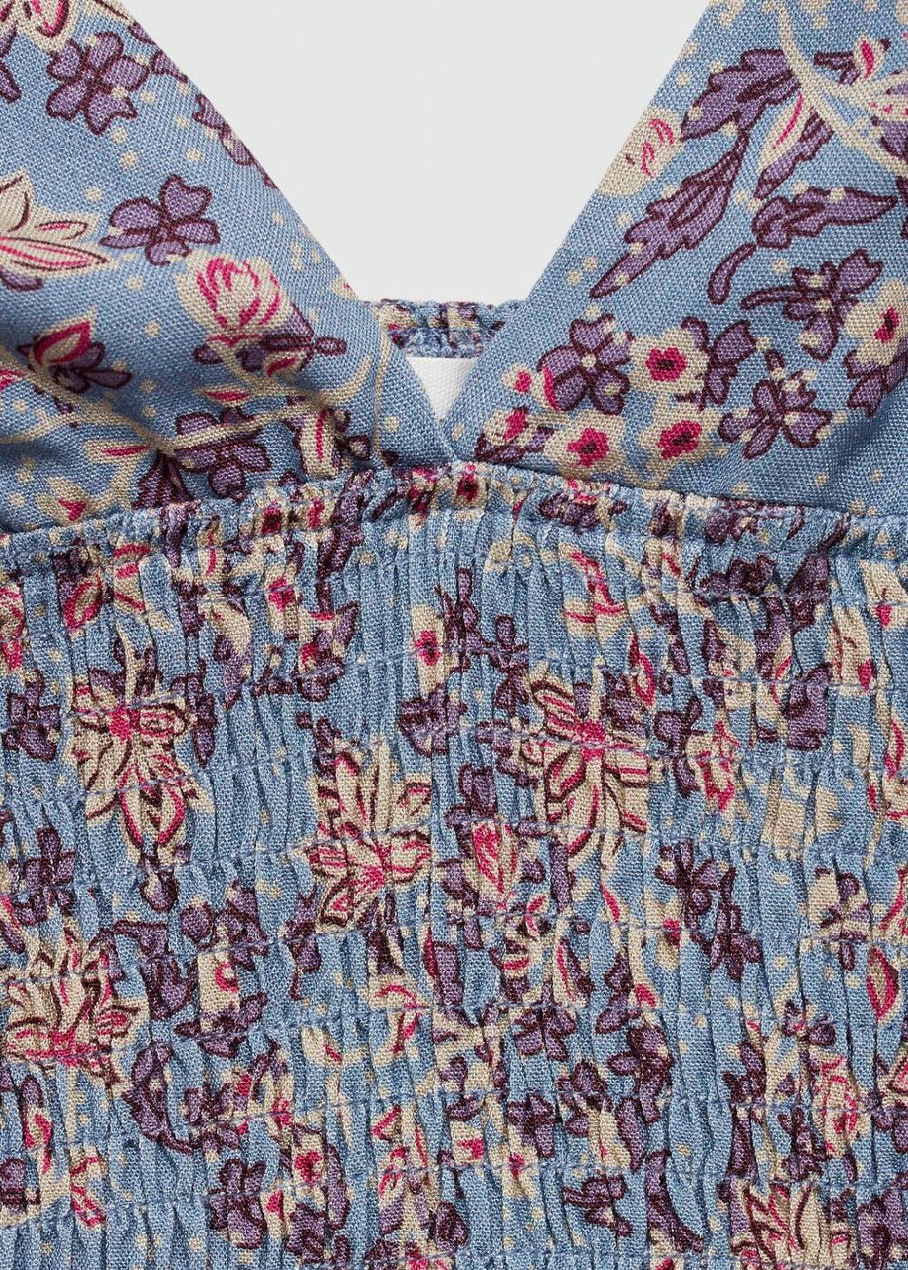 Mango Top mit Blumenmuster Online Shopping