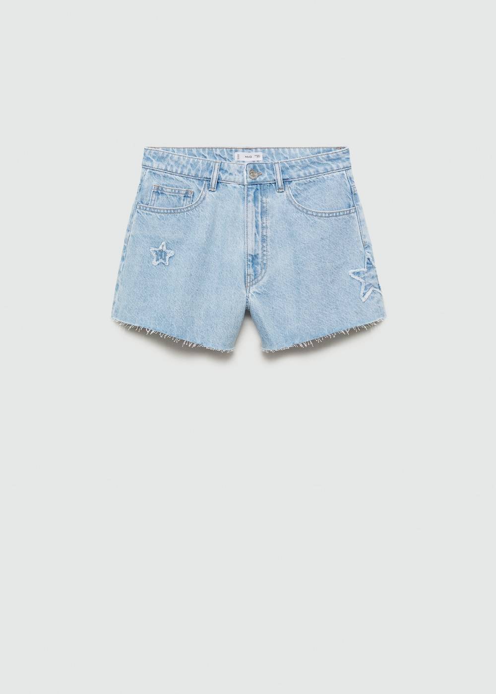 Mango Jeansshort mit Sternmotiv Vatertagsangebot