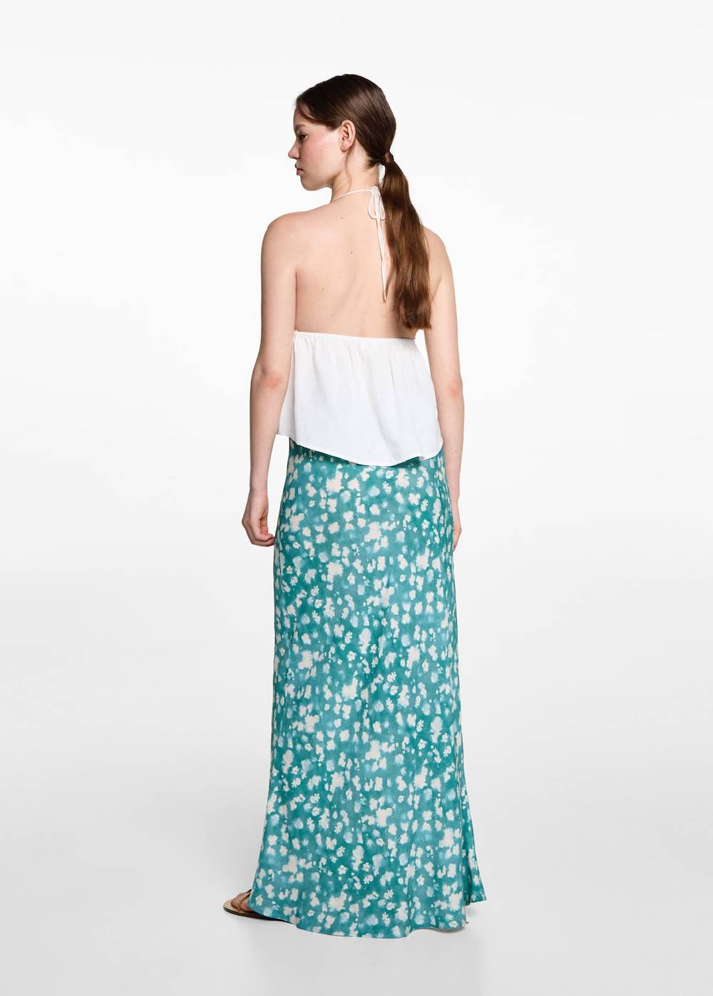 Mango Langer Tie-Dye-Rock Valentinstagsangebot