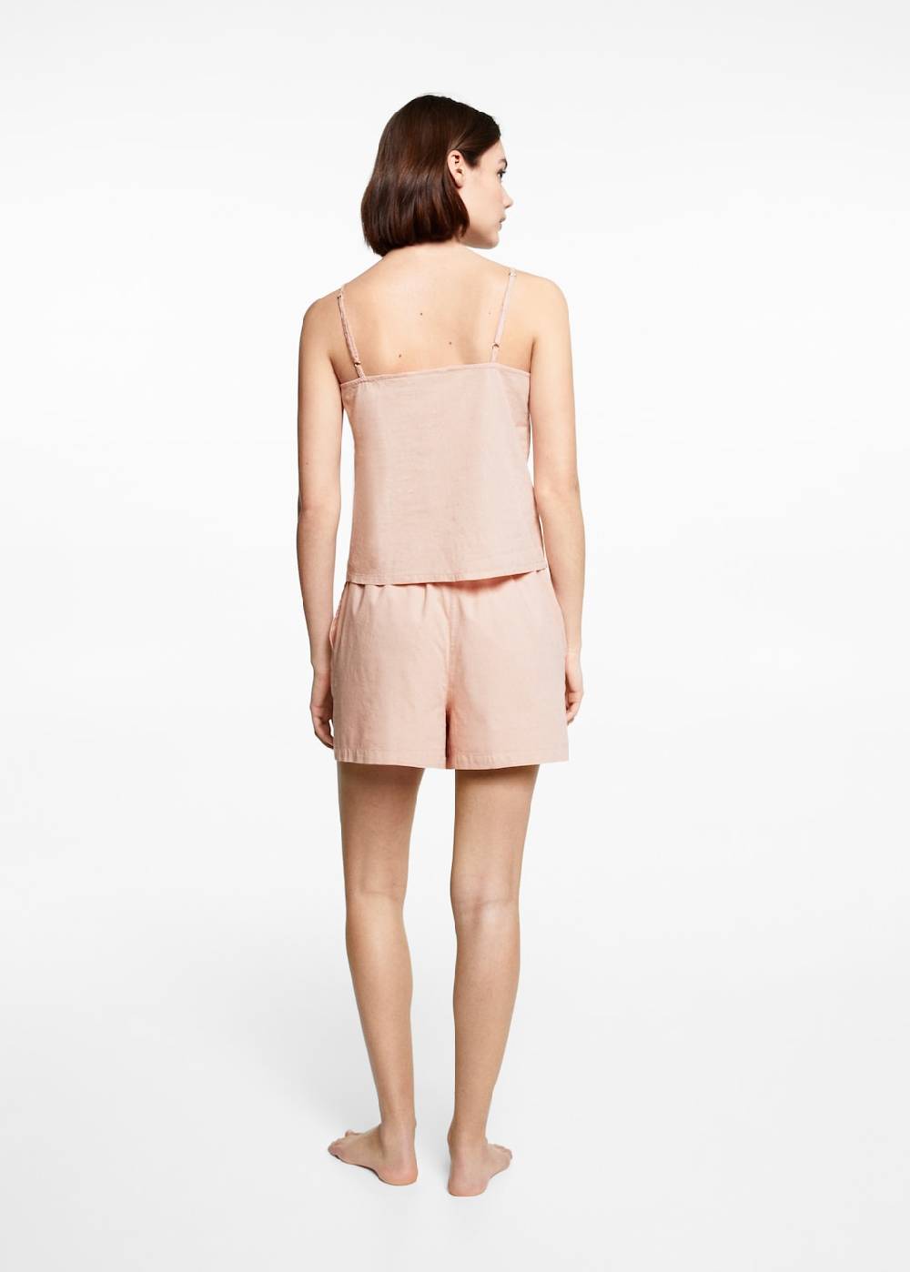 Mango Kurzer Pyjama mit Polka Dots Neuheiten