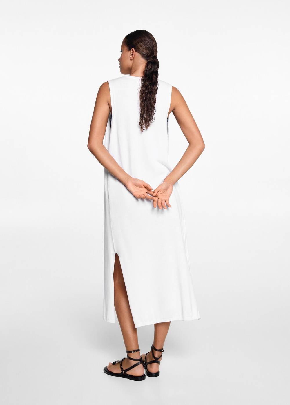 Mango Lange Strickweste Saisonale Angebote