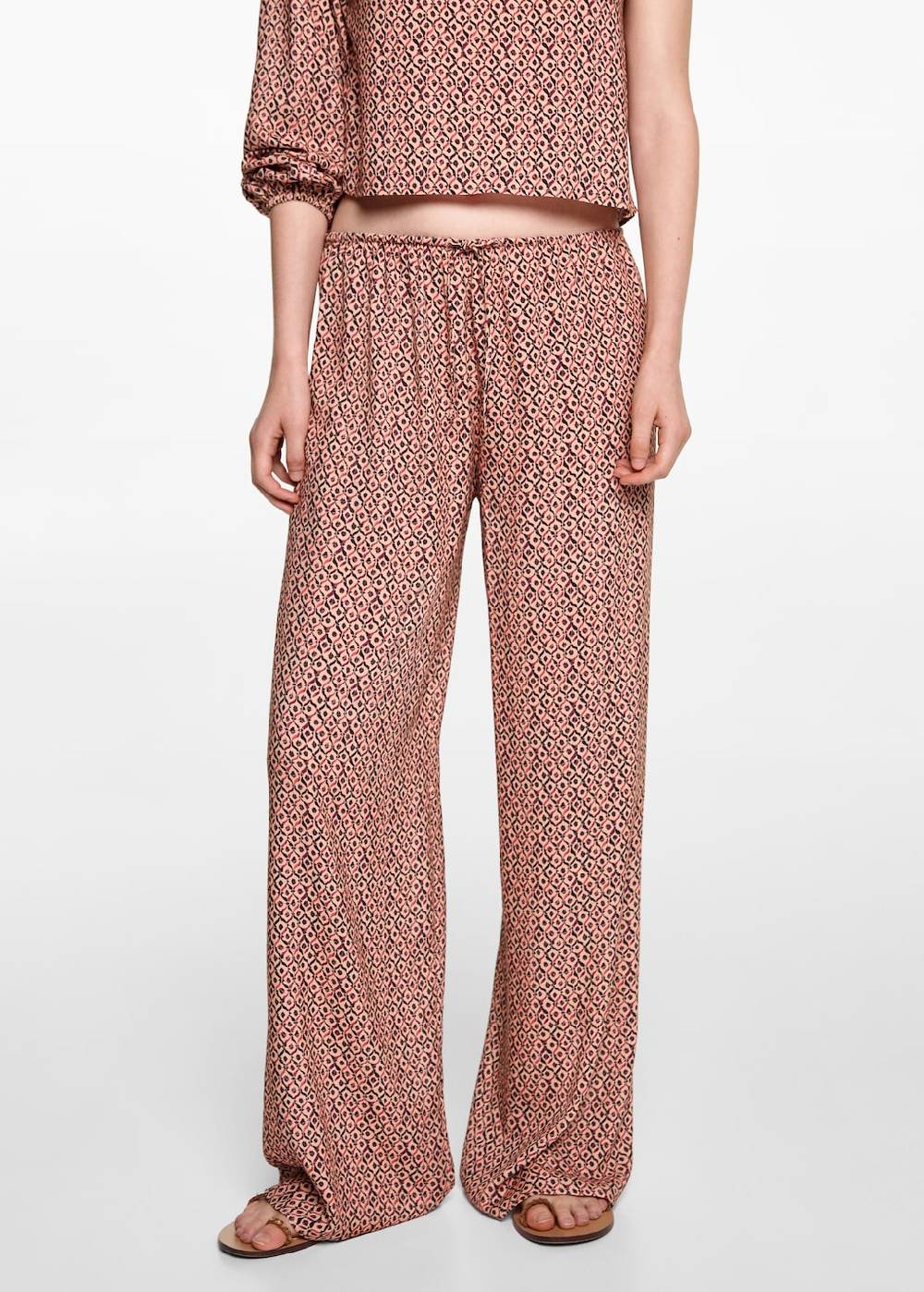 Mango Gerade Printhose Wochenangebot