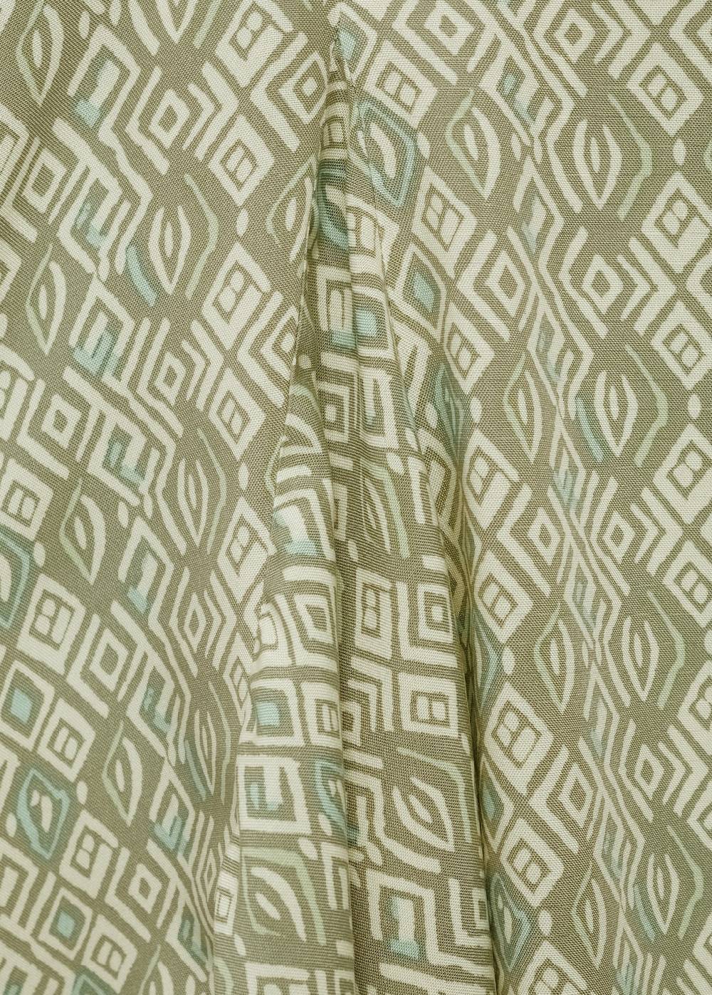 Mango Asymmetrisches Printkleid Letzte 3 Tage