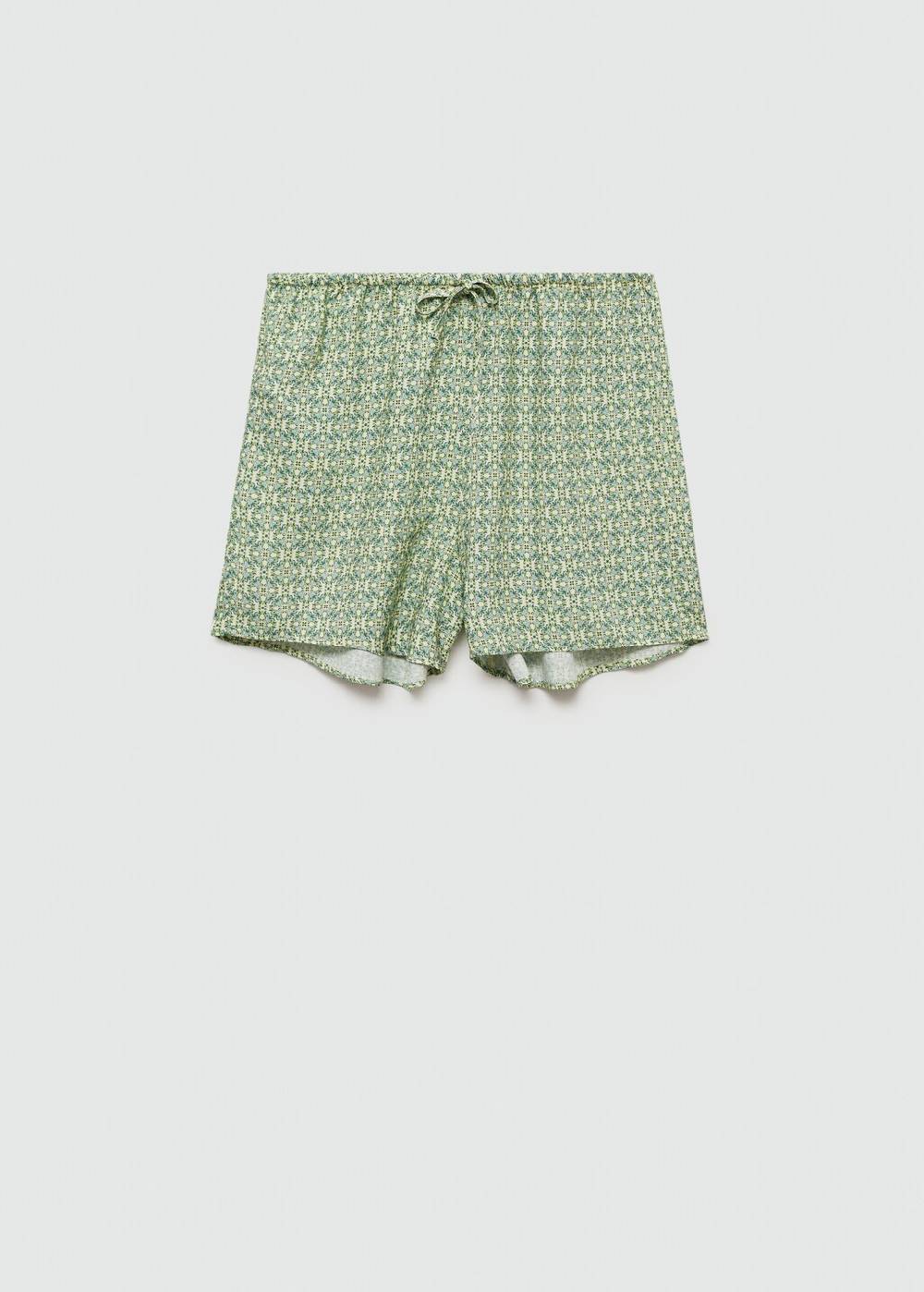Mango Shorts mit geometrischem Print Letzte 2 Tage