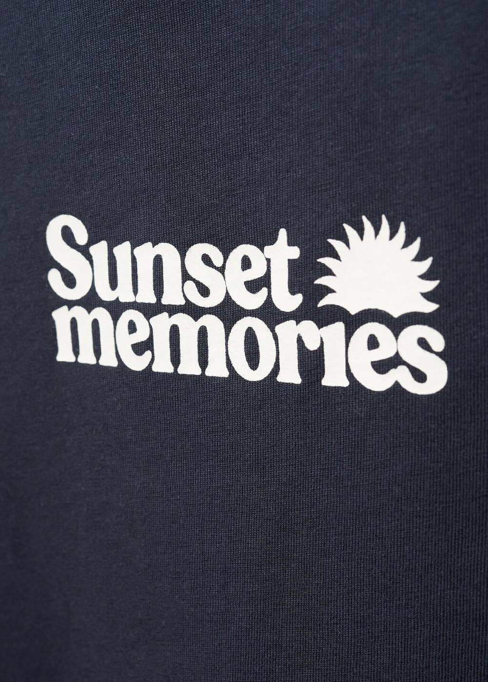 Mango T-Shirt mit Textaufdruck Vierteljährliche Förderung