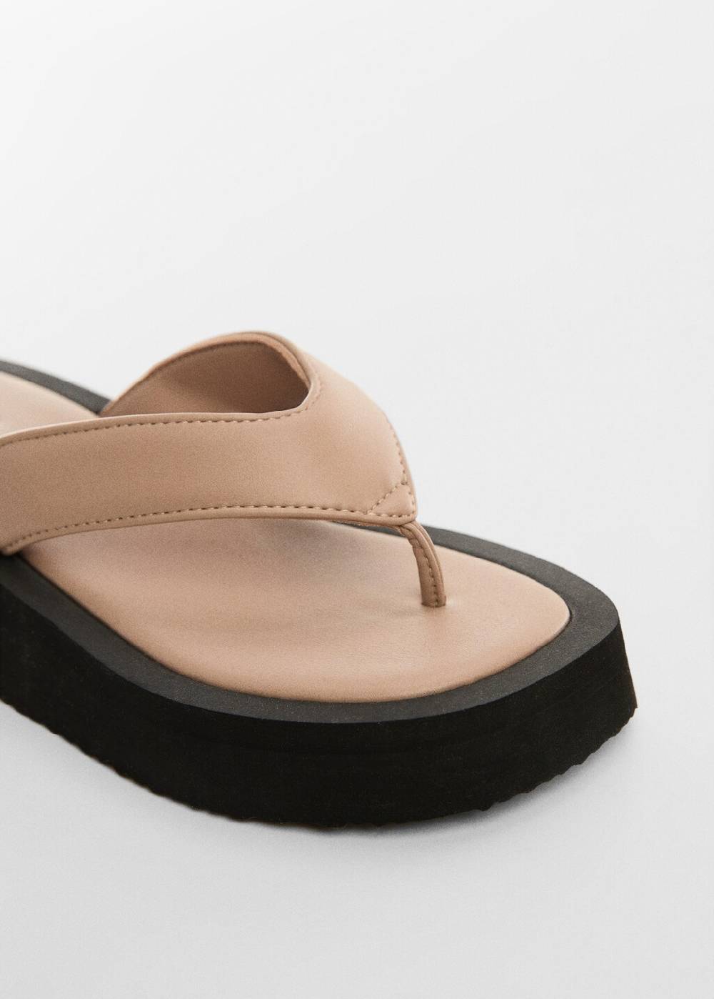 Mango Riemensandalen mit Plateau 50% Rabatt für begrenzte Zeit