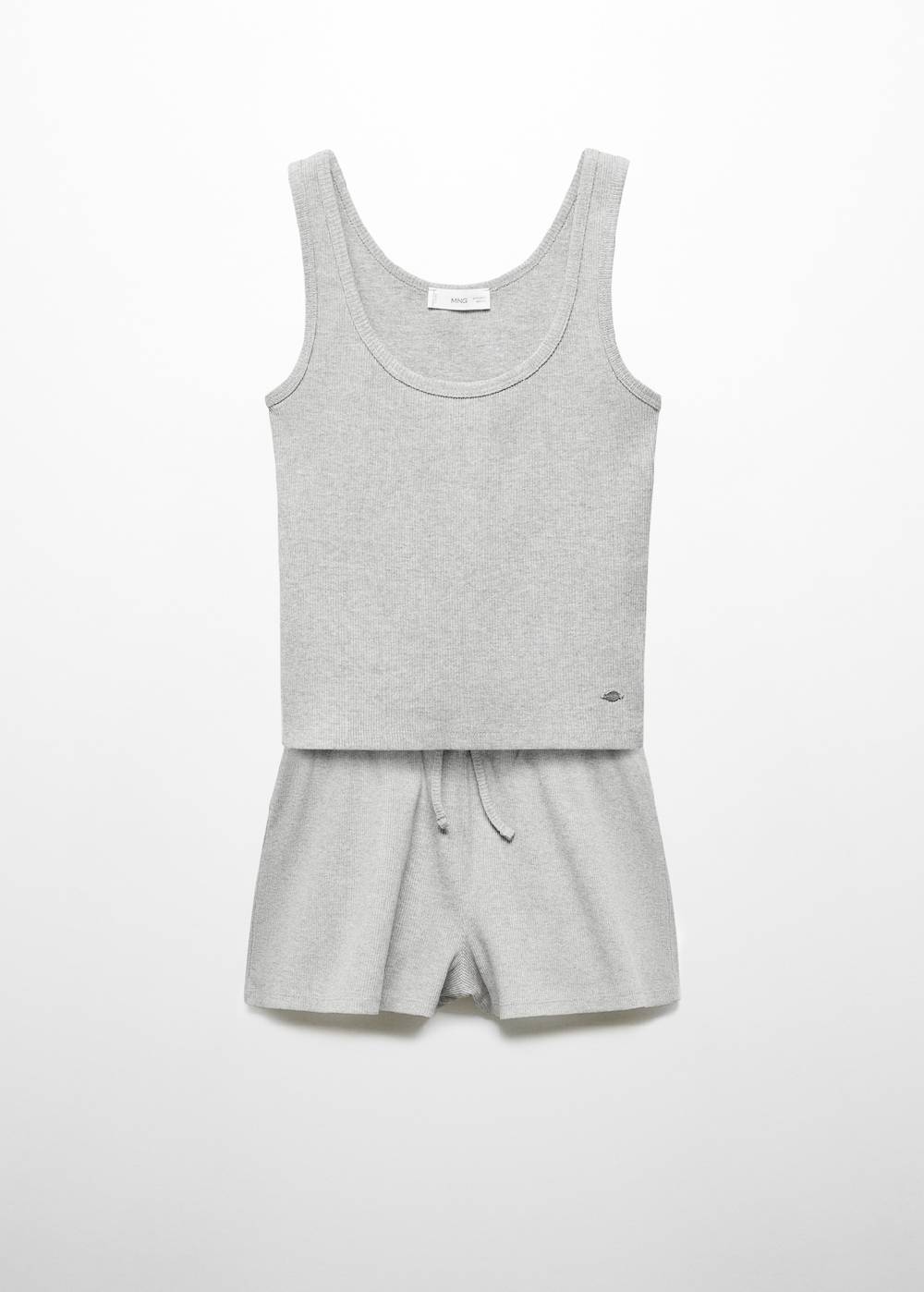 Mango Pack Kurzer Baumwoll-Pyjama Online