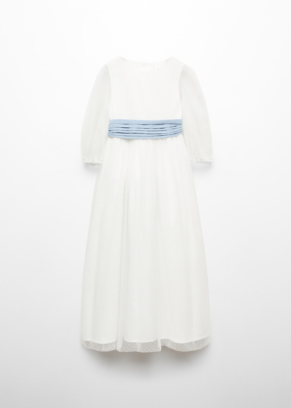 Mango Plumetis-Kleid mit Schleife Hotsell