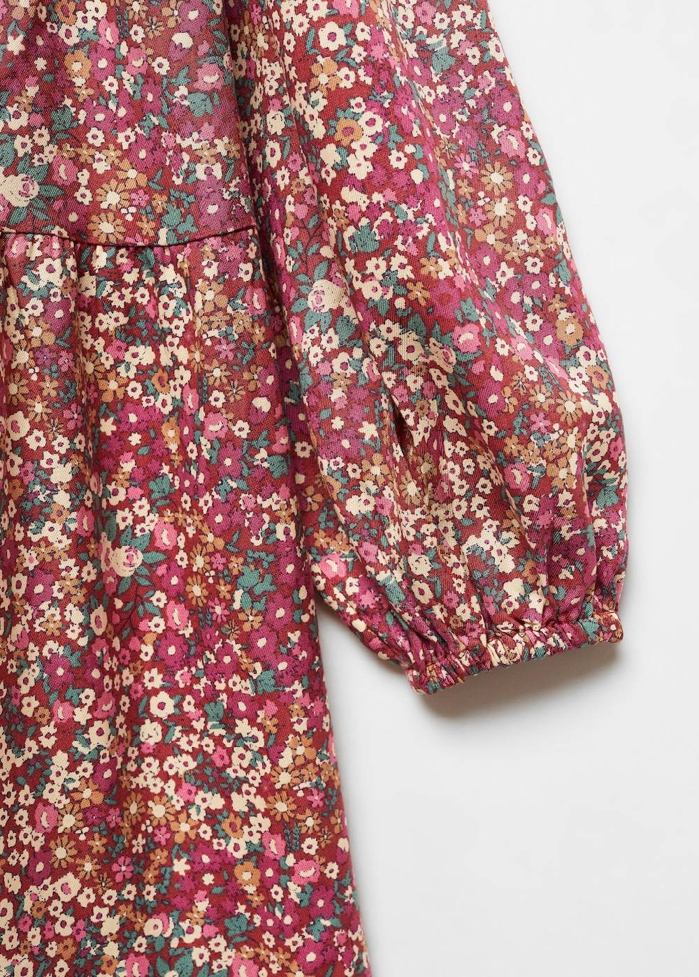 Mango Kleid mit Blumenmuster Schlussverkauf