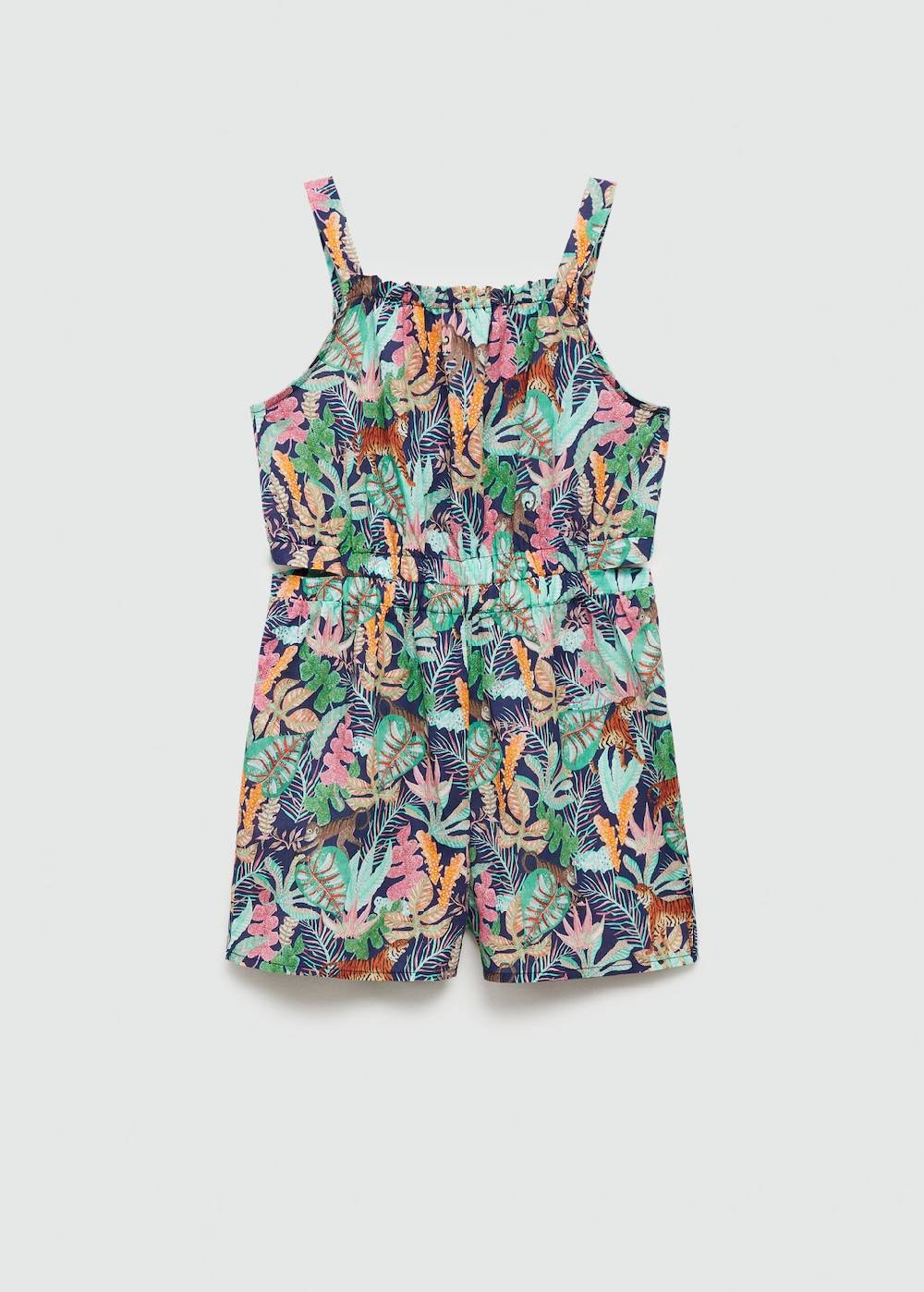 Mango Jumpsuit mit Tropen-Print Meist gekauft