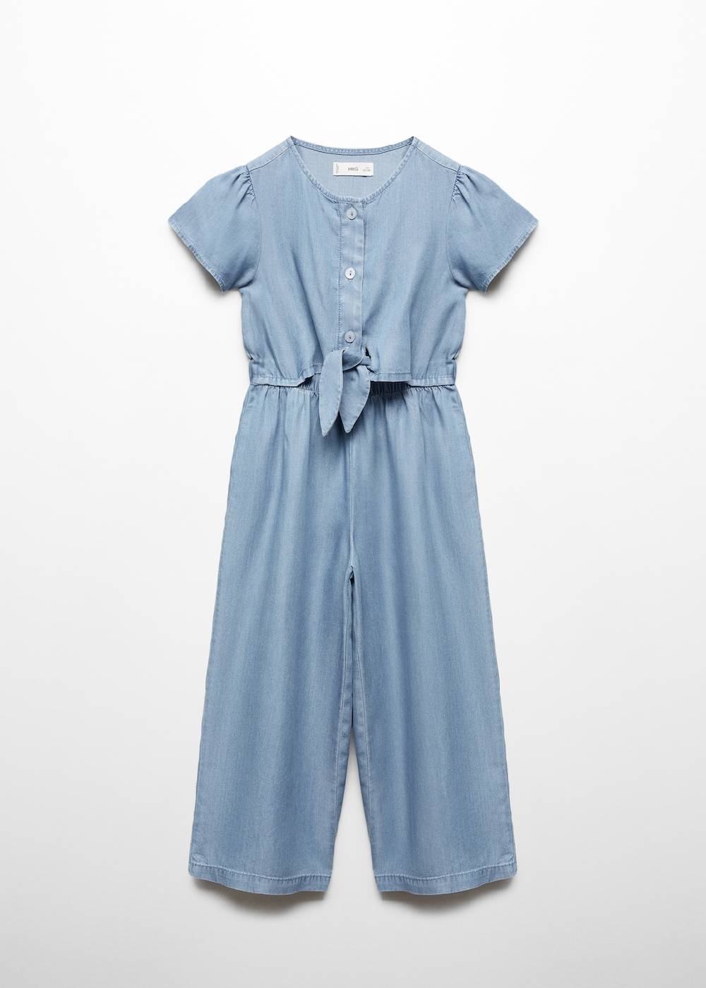 Mango Langer Jeans-Overall Blitzverkäufe