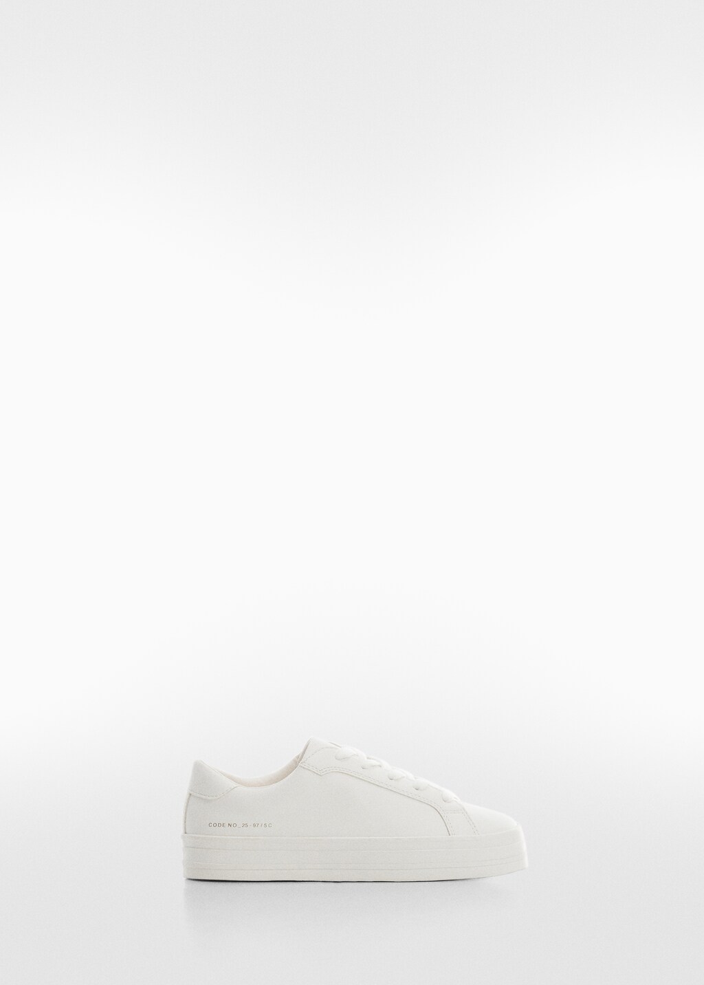 Mango Sneakers mit Plateausohle Limitierter Zeitrabatt