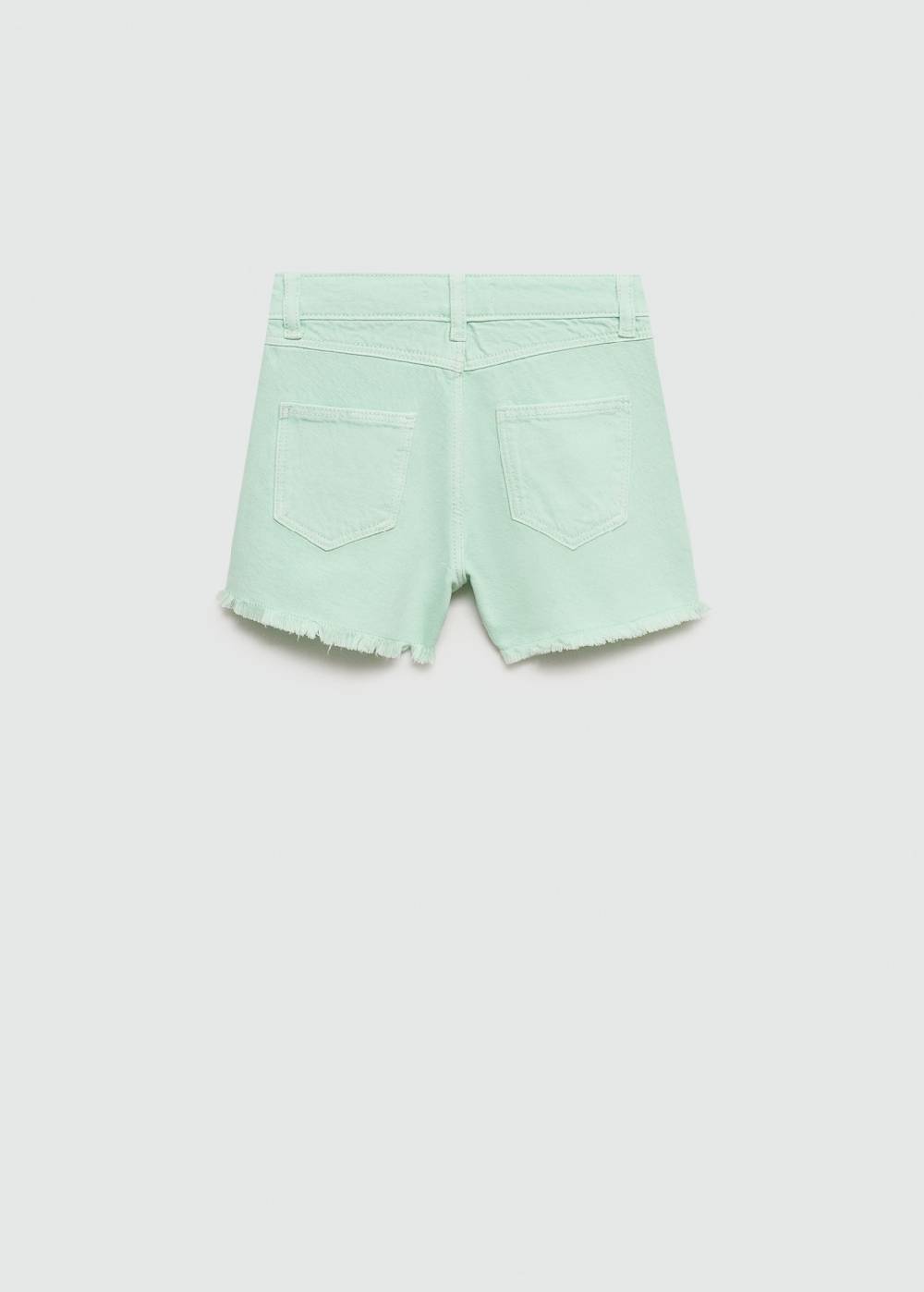 Mango Shorts mit ausgefranstem Saum Sonderangebot